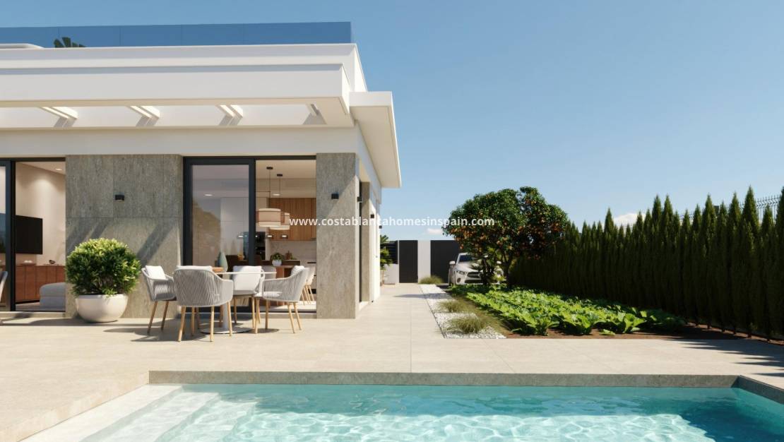 New Build - villa - Fuente Álamo - Hacienda Del Álamo Golf