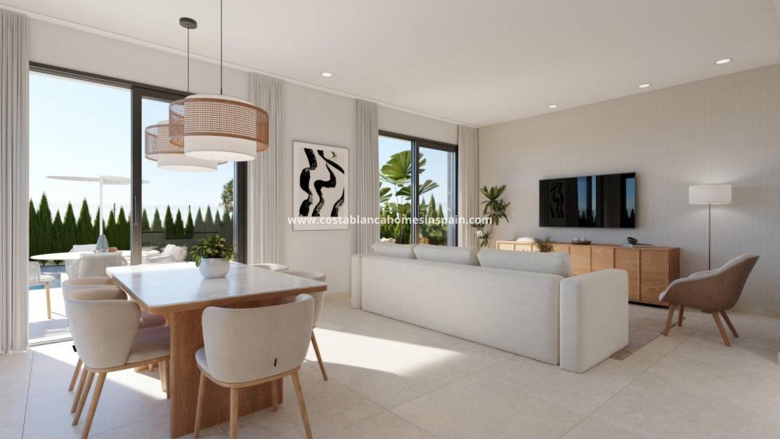 New Build - villa - Fuente Álamo - Hacienda Del Álamo Golf