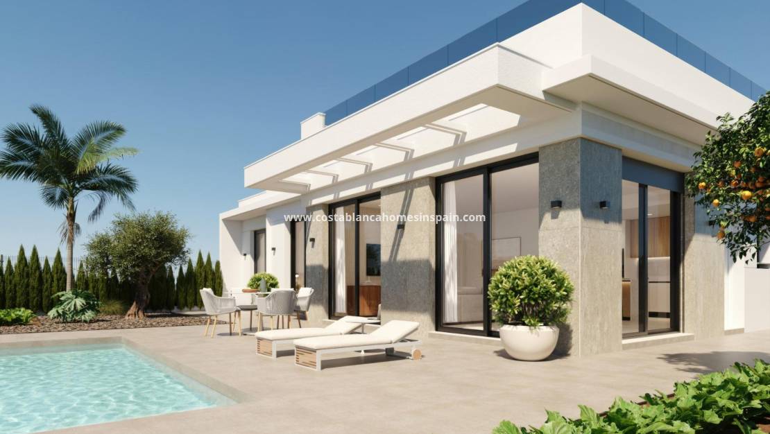 New Build - villa - Fuente Álamo - Hacienda Del Álamo Golf