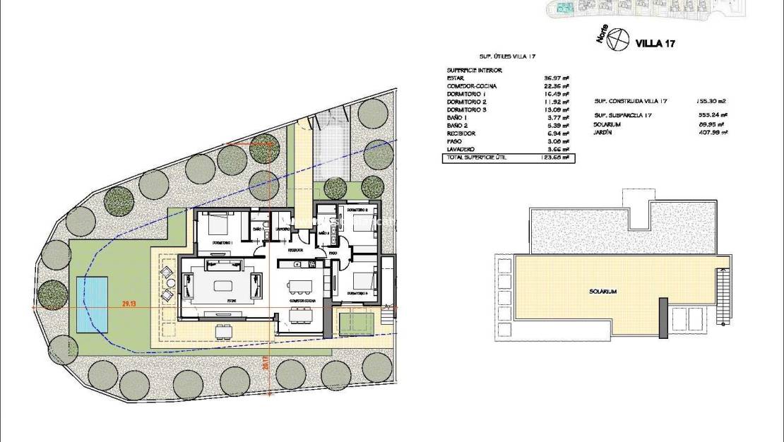 New Build - villa - Fuente Álamo - Hacienda Del Álamo Golf