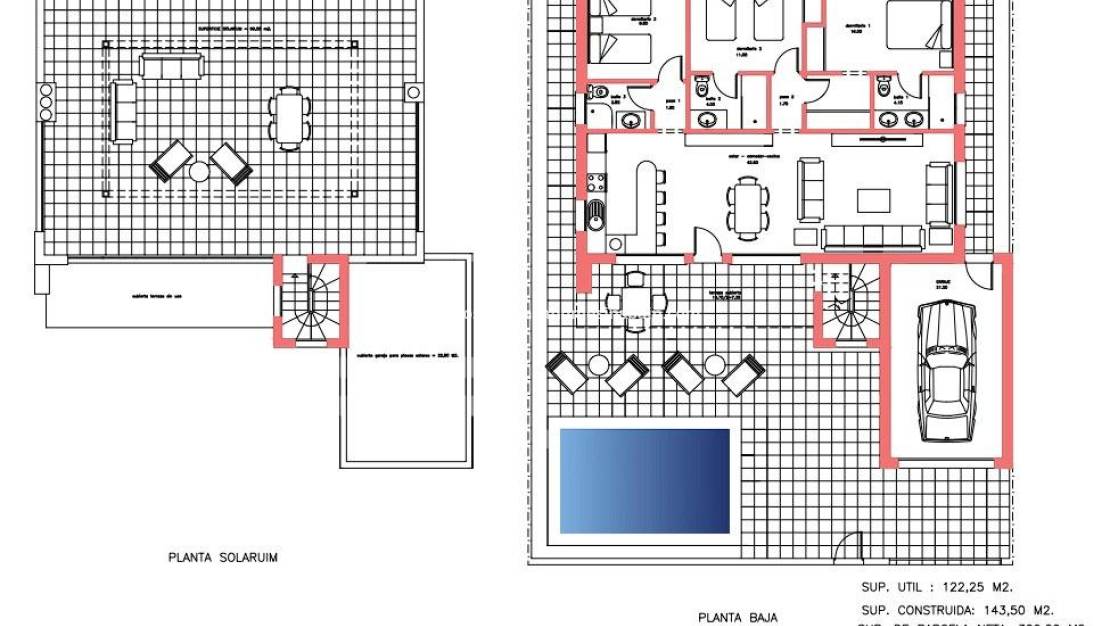 New Build - Villa - Fuente Álamo - La Pinilla