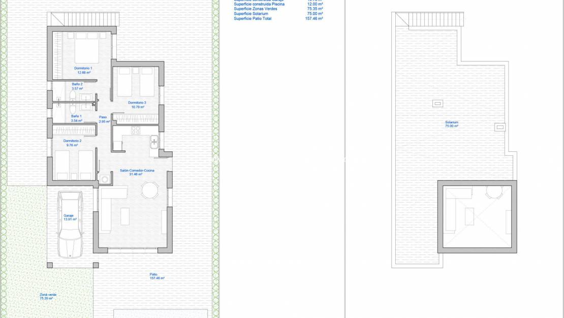 New Build - Villa - Los Alcázares - Serena Golf