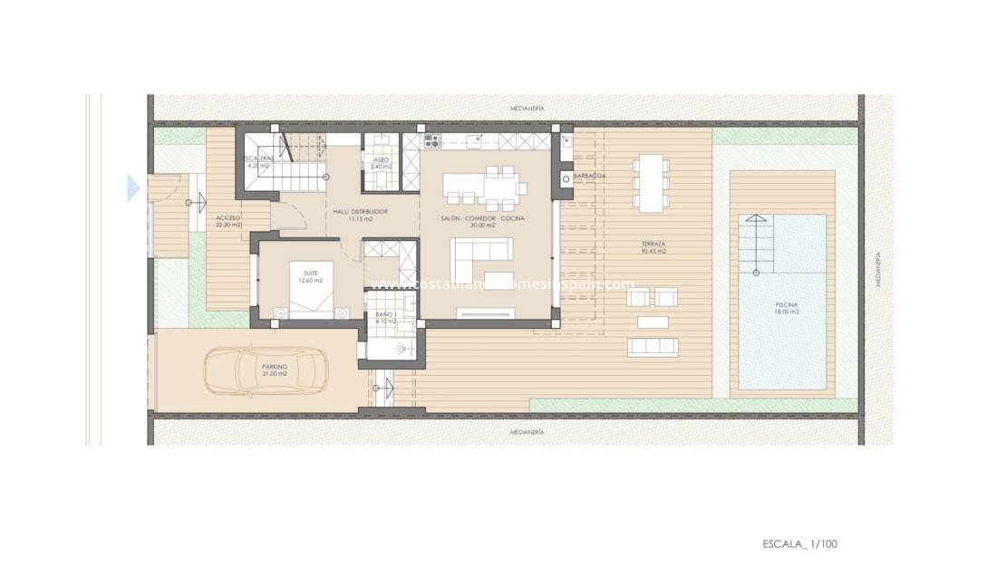 New Build - Villa - San Juan de los Terreros - Las Mimosas