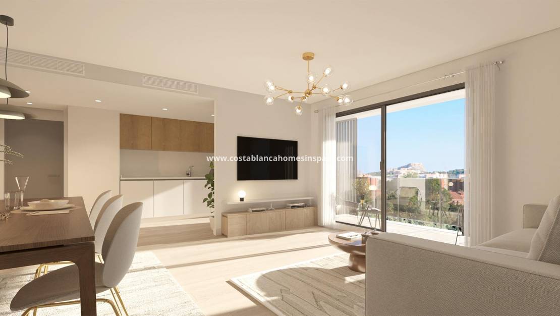 Nouvelle construction - Apartment - Alicante - San Agustín-PAU 2