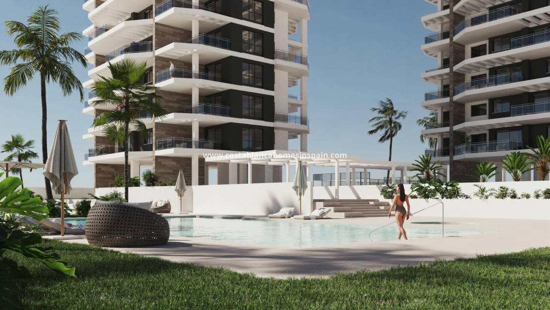 Nouvelle construction - Apartment - Calpe - Playa Arenal