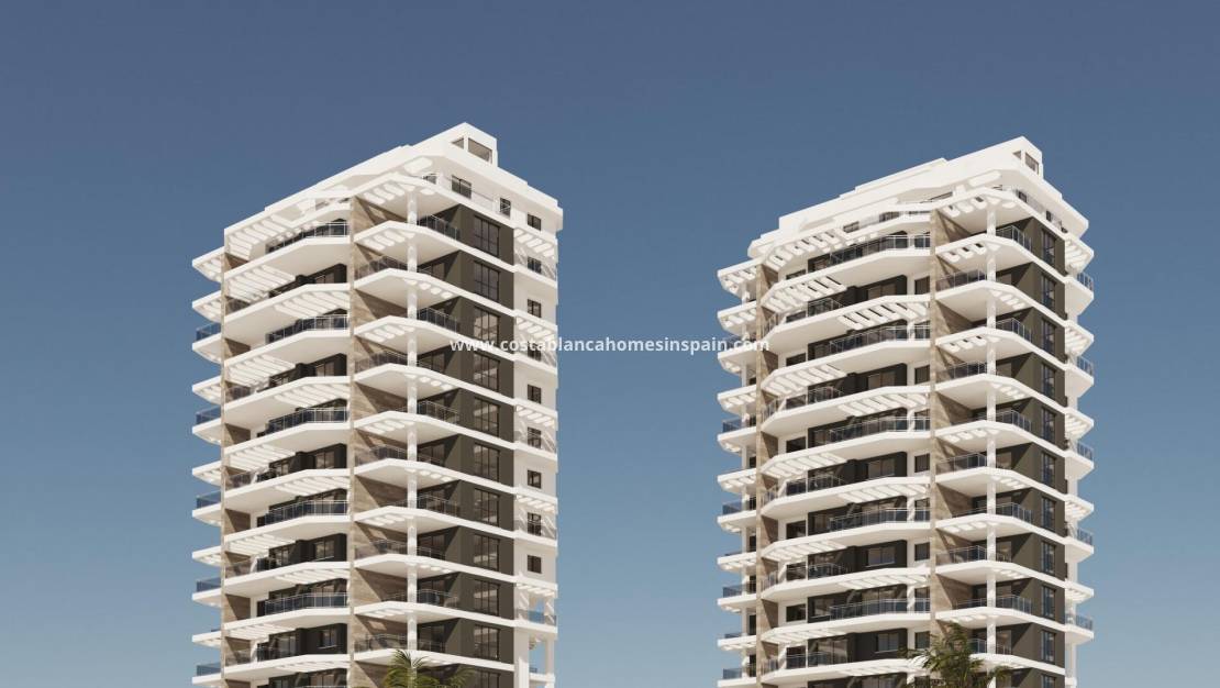 Nouvelle construction - Apartment - Calpe - Playa Arenal