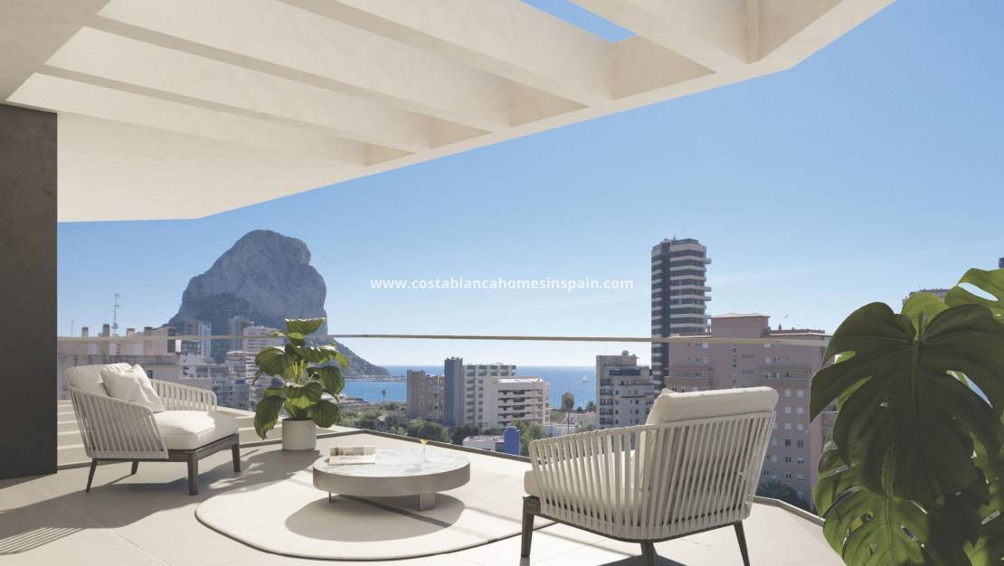 Nouvelle construction - Apartment - Calpe - Playa Cantal Roig