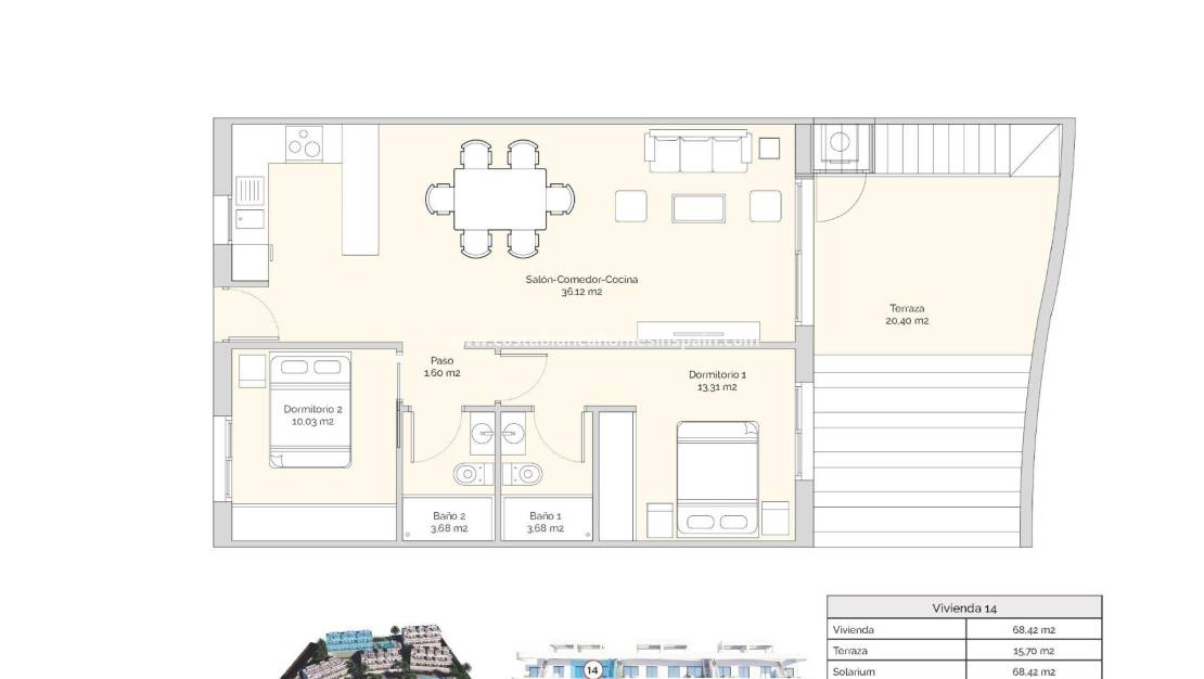 Nouvelle construction - Apartment - Finestrat - Puig Campana Golf