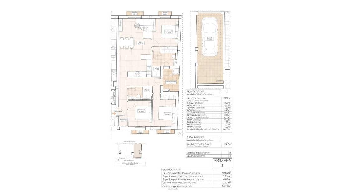 Nouvelle construction - Apartment - Hondon de las Nieves - Pueblo