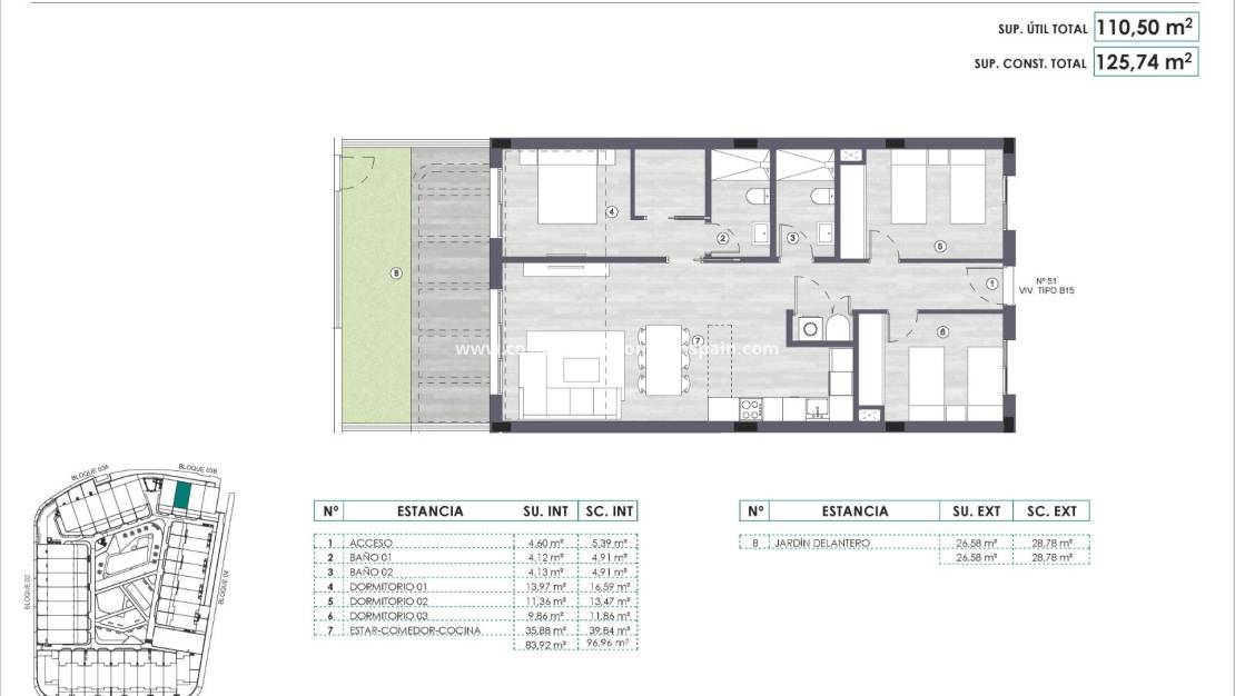 Nouvelle construction - Apartment - Monforte del Cid - Alenda Golf