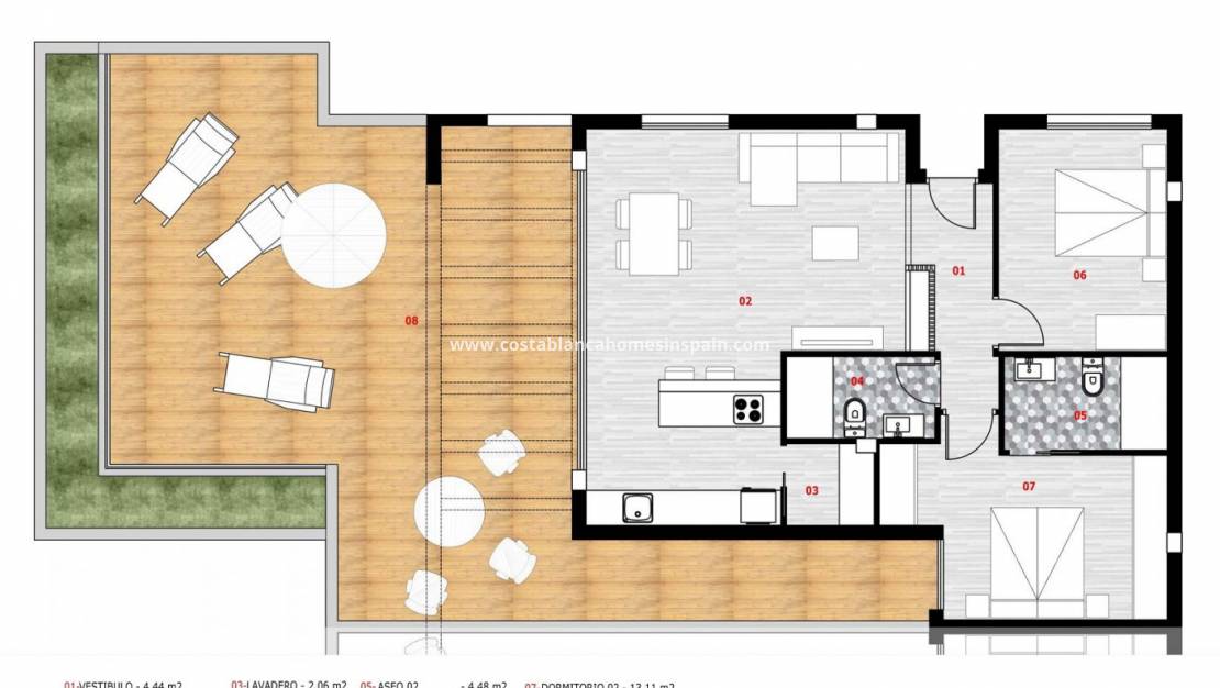 Nouvelle construction - Apartment - Monforte del Cid - Font del llop