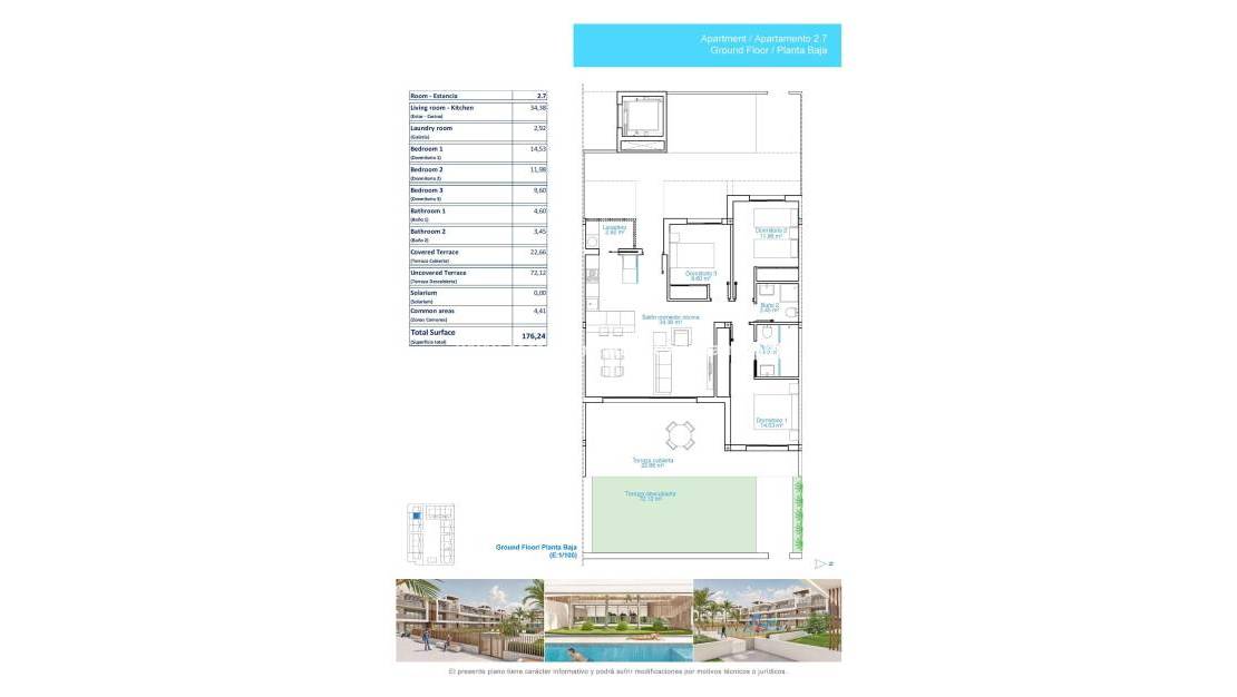 Nouvelle construction - Apartment - Pilar de la Horadada - Playa de las Higuericas