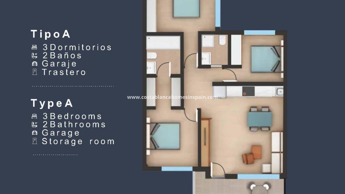Nouvelle construction - Apartment - San Pedro del Pinatar - Los Pinos