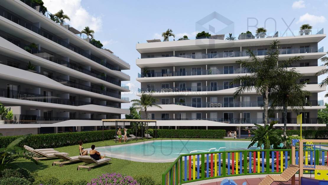 Nouvelle construction - Apartment - Santa Pola - Playa Tamarit