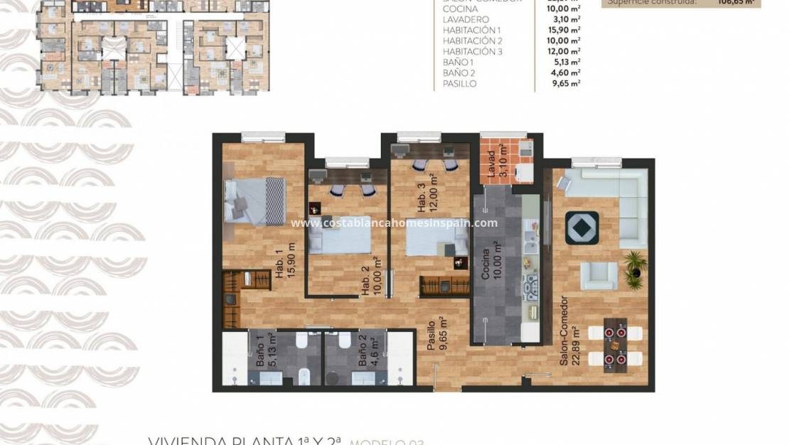 Nouvelle construction - Apartment - Torre - Pacheco - - CENTRO  -