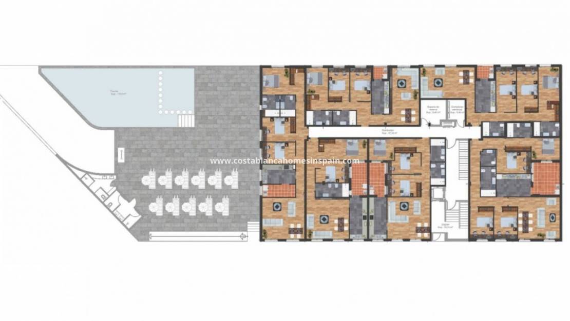 Nouvelle construction - Apartment - Torre Pacheco - - Centro  -