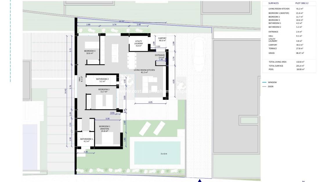 Nouvelle construction -  - BAÑOS Y MENDIGO - Altaona Golf