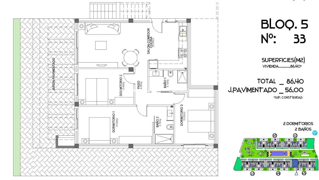 Nouvelle construction - Bungalow - Algorfa - La finca golf