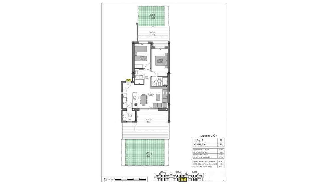 Nouvelle construction - Bungalow - Algorfa - La finca golf