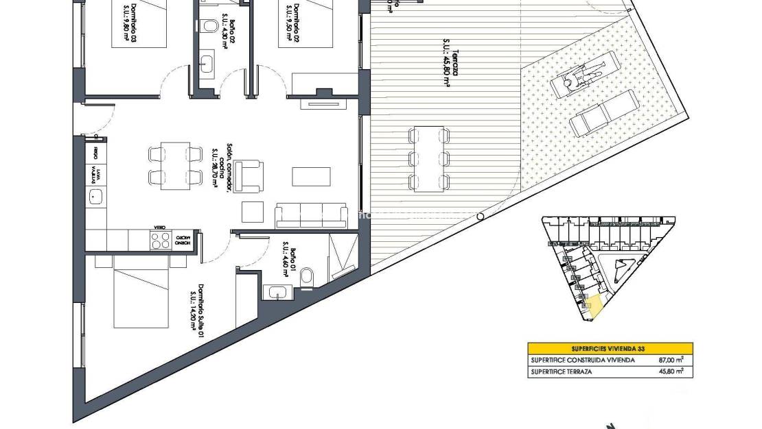 Nouvelle construction - Bungalow - San Fulgencio - Pueblo