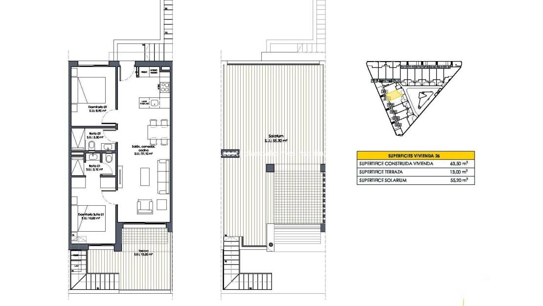 Nouvelle construction - Bungalow - San Fulgencio - Pueblo