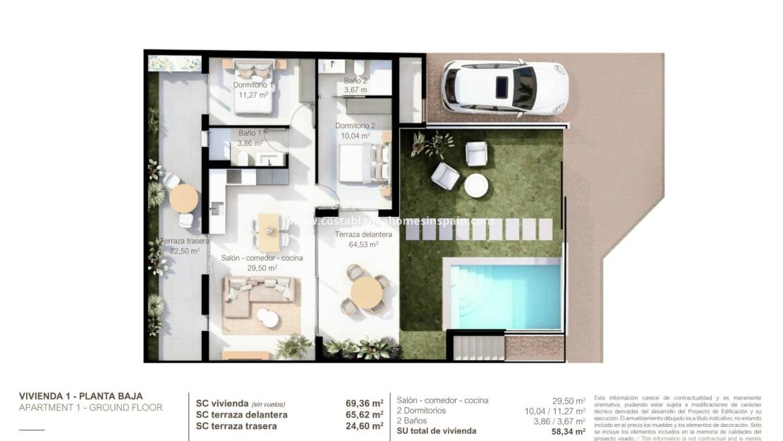 Nouvelle construction - Bungalow - San Pedro del Pinatar - Lo pagan