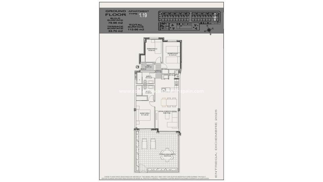 Nouvelle construction - Bungalow - Torrevieja - Aguas Nuevas