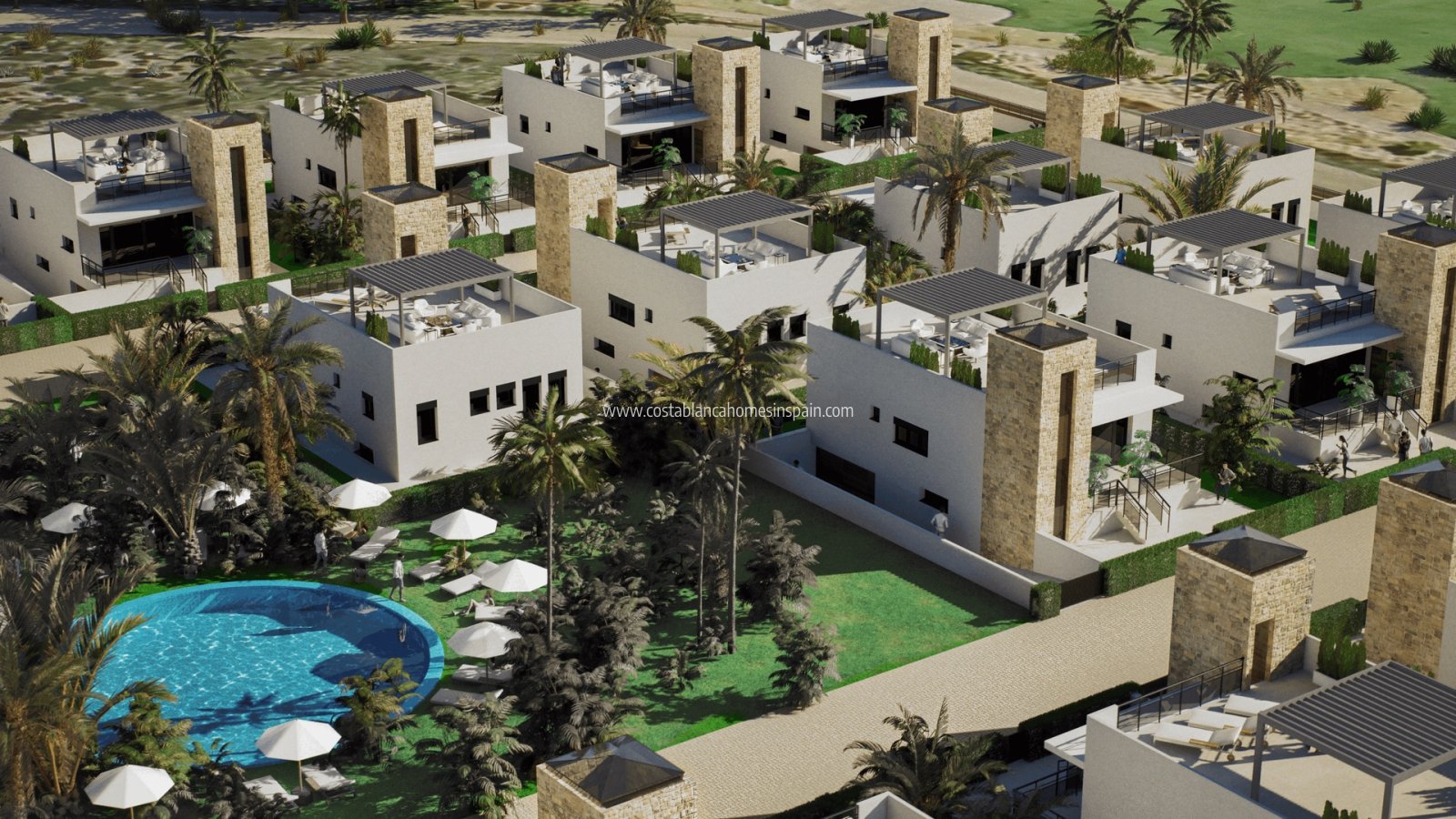 Nouvelle construction - Detached Villa - Camposol Golf