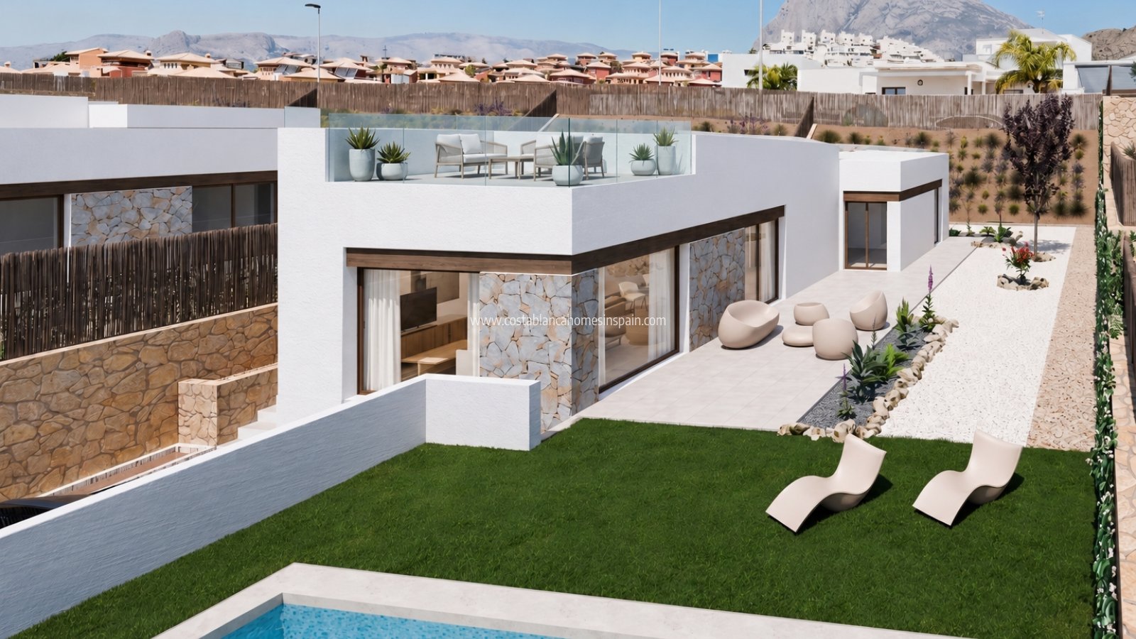 Nouvelle construction - Detached Villa - Finestrat