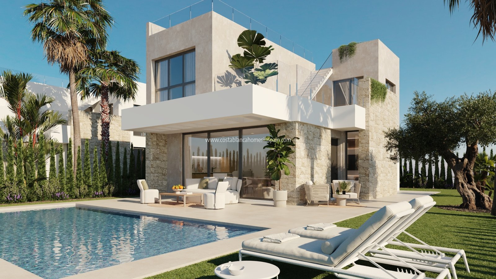 Nouvelle construction - Detached Villa - Finestrat
