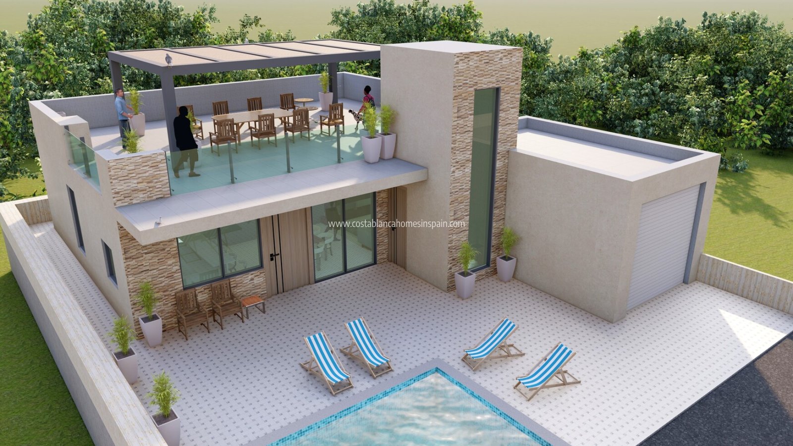 Nouvelle construction - Detached Villa - Fuente Álamo - Fuente Alamo