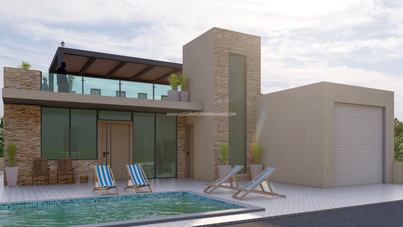 Nouvelle construction - Detached Villa - Fuente Álamo - Fuente Alamo