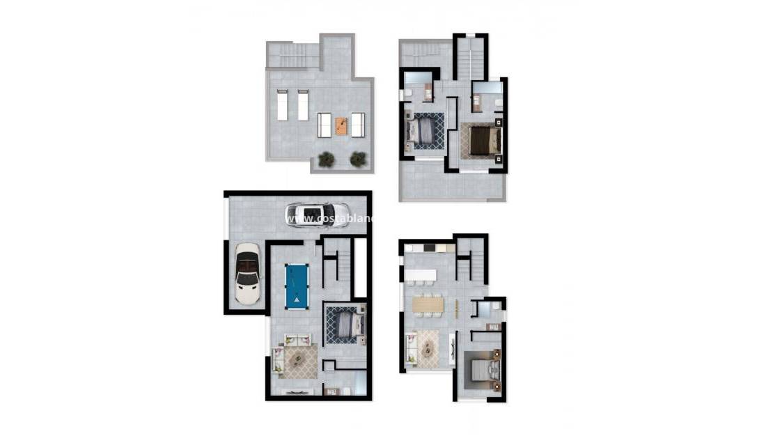 Nouvelle construction -  - La Nucia - Urb. Don Mar