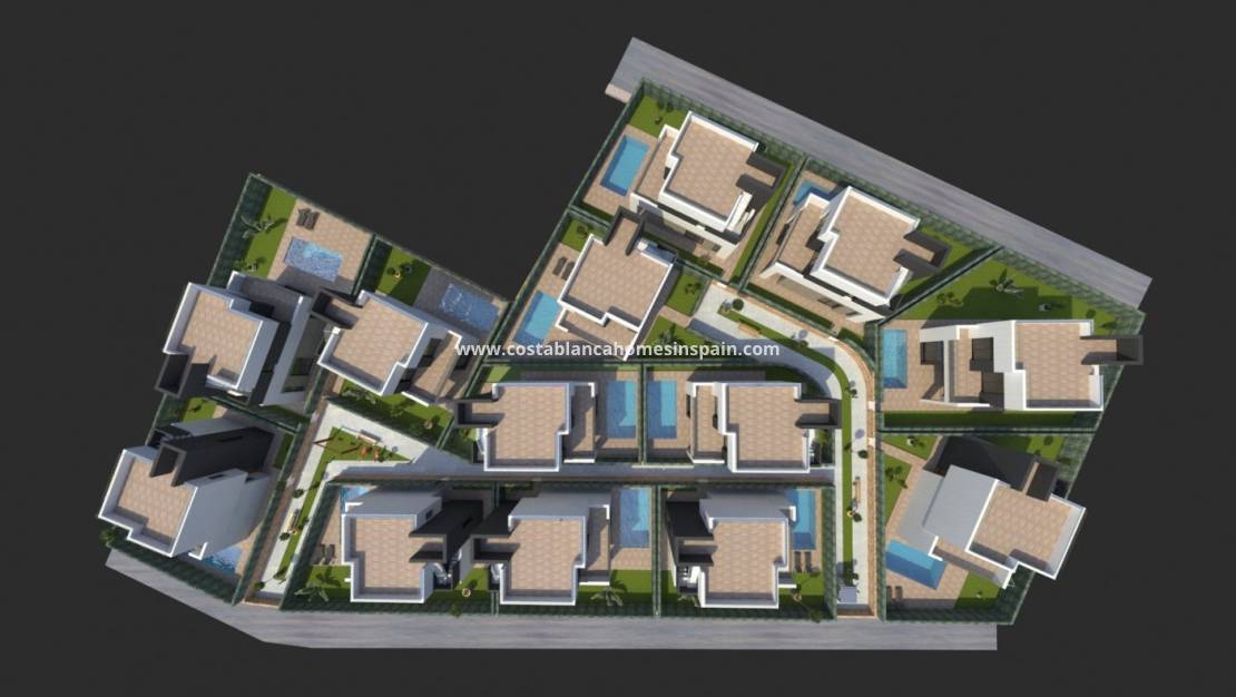 Nouvelle construction -  - La Nucia - Urb. Don Mar