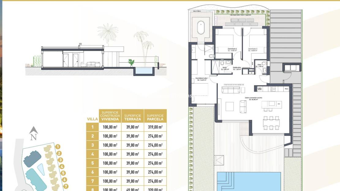 Nouvelle construction -  - Los Alcázares - Serena Golf