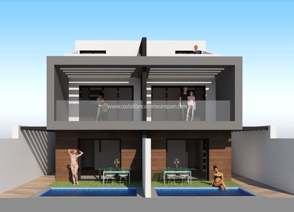 Nouvelle construction - Semi - Detached Villa - San Javier