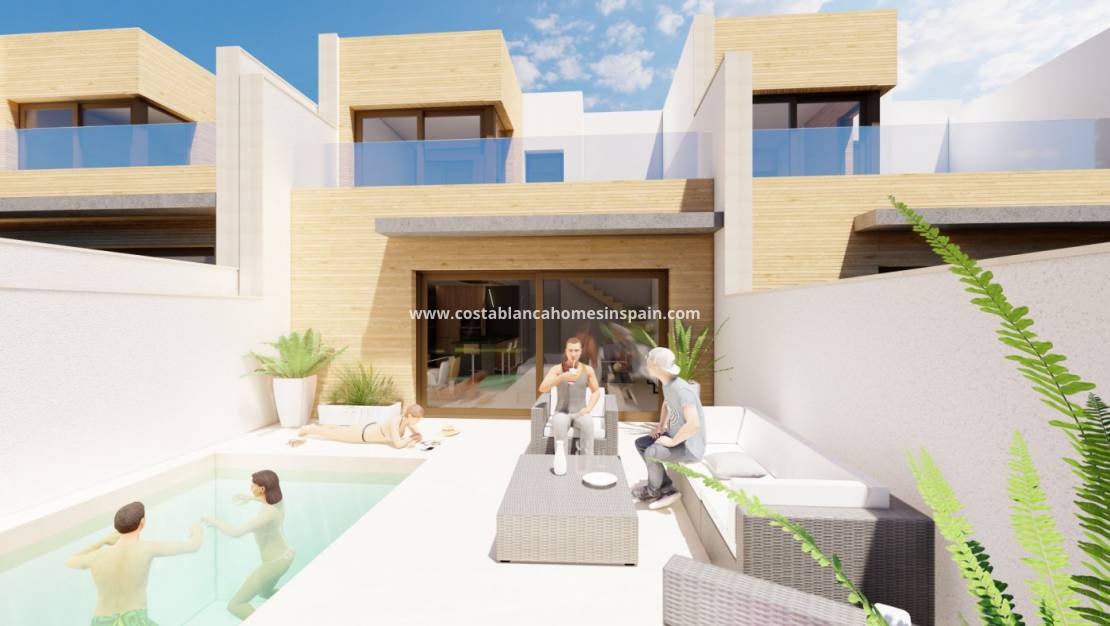 Nouvelle construction - Terraced house - Algorfa - La finca golf
