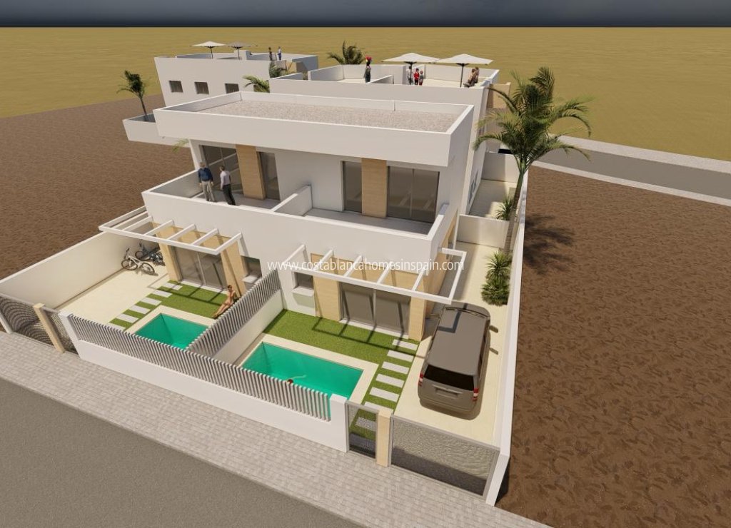 Nouvelle construction - Townhouse - Mazarron - Mazarrón