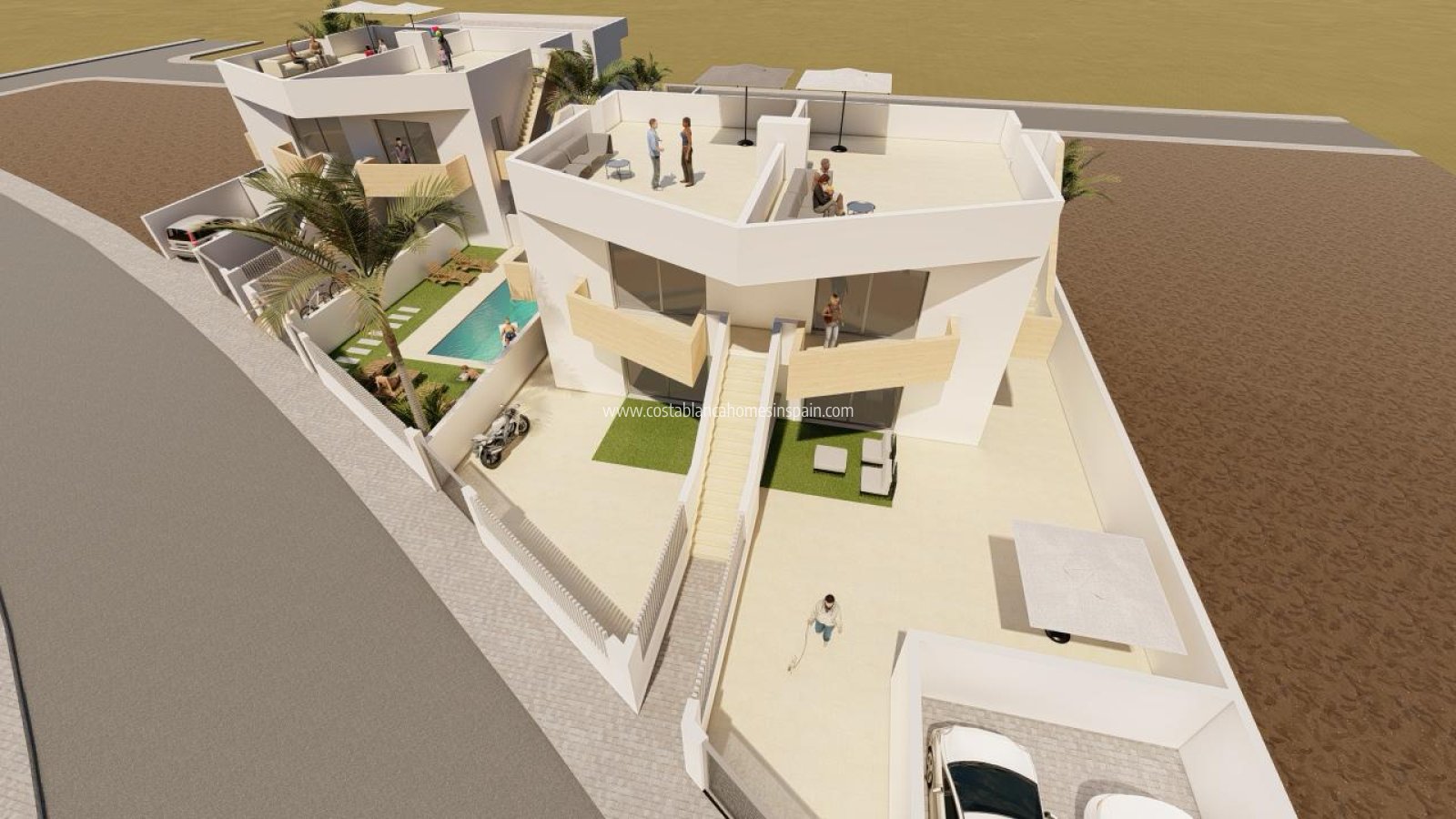 Nouvelle construction - Townhouse - Mazarron - Mazarrón