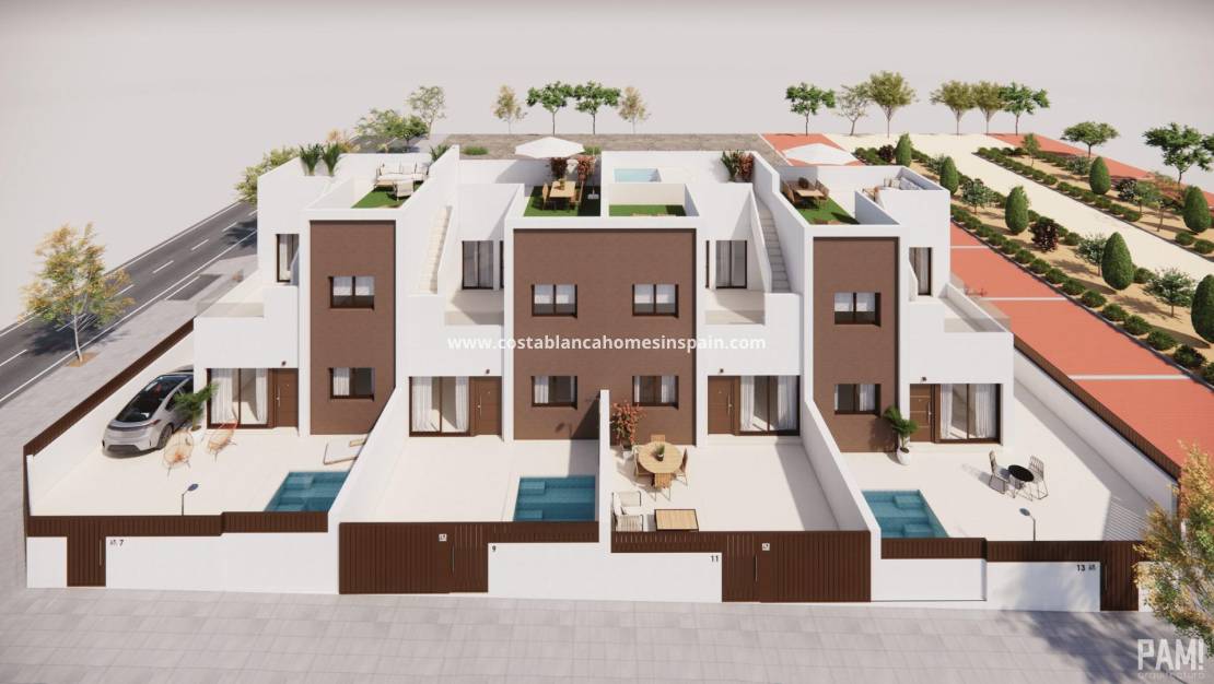 Nouvelle construction - Townhouse - Pilar de la Horadada - Barrio los Segundas