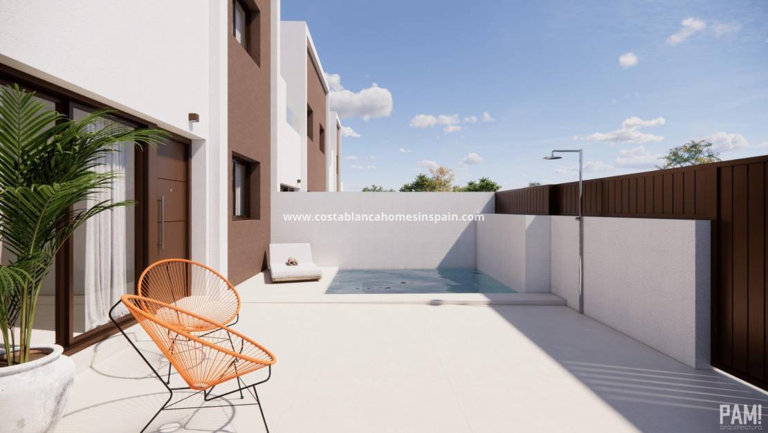 Nouvelle construction - Townhouse - Pilar de la Horadada - Barrio los Segundas