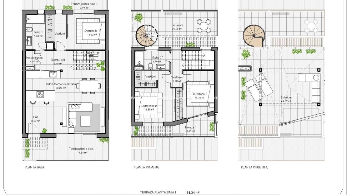 Nouvelle construction - Townhouse - Polop - PAU1