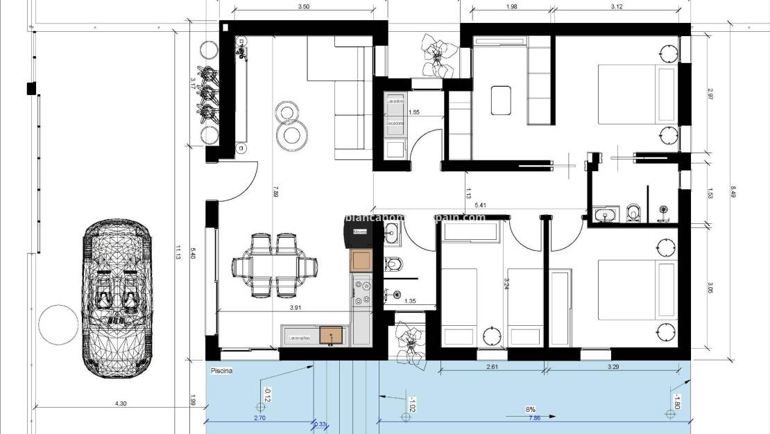 Nouvelle construction - villa - Benijófar - Urb. Monteazul