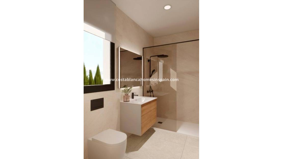 Nouvelle construction - villa - Fuente Álamo - Hacienda Del Álamo Golf