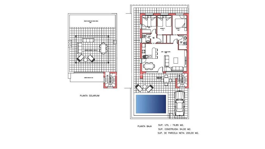 Nouvelle construction - Villa - Fuente Álamo - La Pinilla