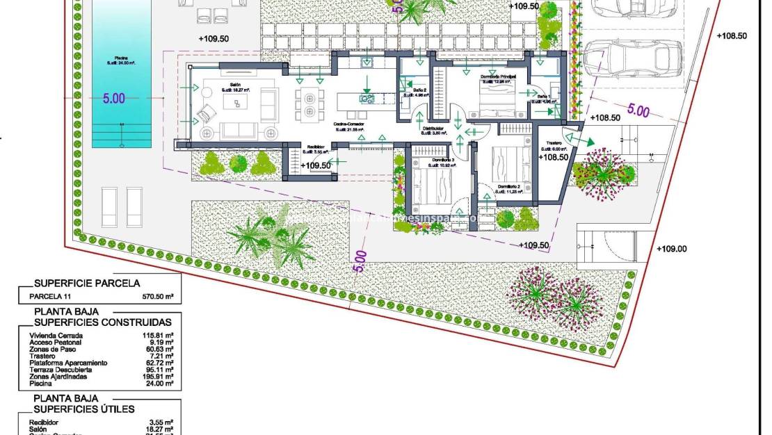 Nouvelle construction - Villa - La Manga Club - Las Orquídeas