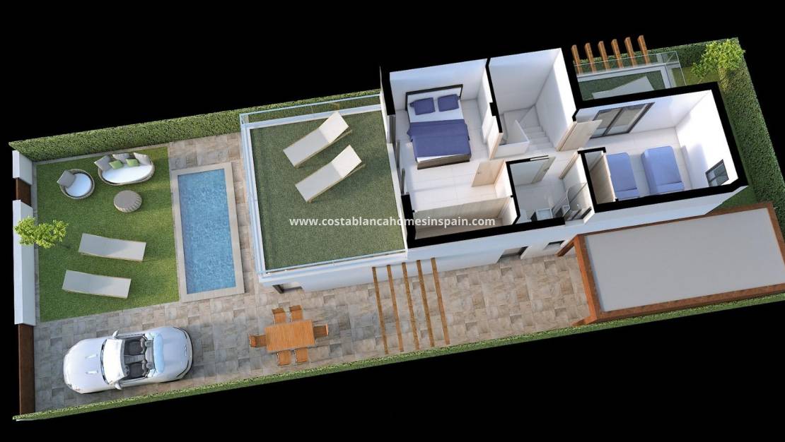 Nouvelle construction - Villa - Los Alcázares - Serena Golf