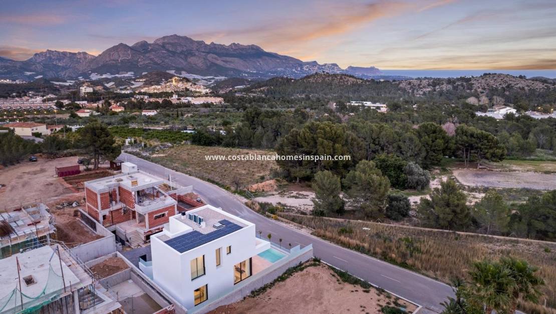 Nouvelle construction - villa - Polop - Urbanizaciones