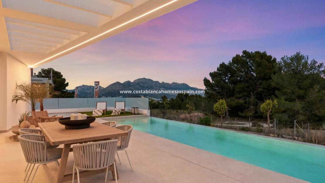 Nouvelle construction - villa - Polop - Urbanizaciones