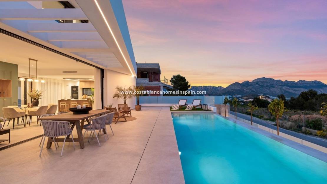 Nouvelle construction - villa - Polop - Urbanizaciones